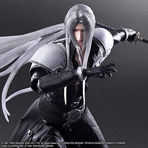 Square Enix Final Fantasy VII Remake Play Arts Kai Sephiroth Action Figure NEW_6