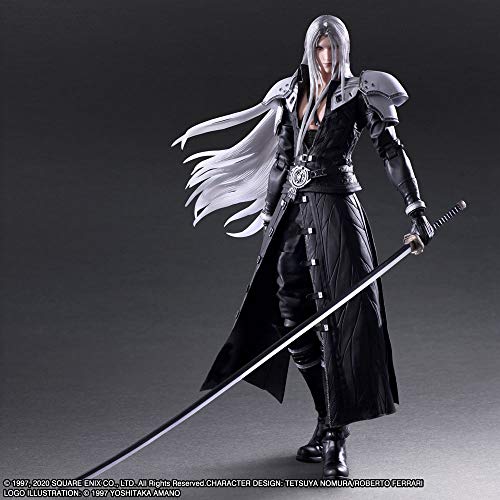 Square Enix Final Fantasy VII Remake Play Arts Kai Sephiroth Action Figure NEW_9