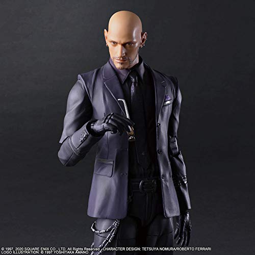 Square Enix Final Fantasy VII Remake Play Arts Kai Rude Painted Action figure_6