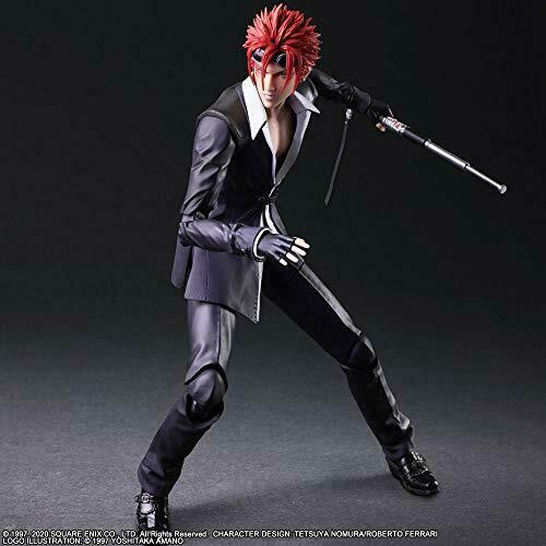Square Enix Final Fantasy VII Remake Play Arts Kai Reno Figure NEW from Japan_4