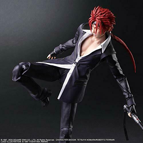Square Enix Final Fantasy VII Remake Play Arts Kai Reno Figure NEW from Japan_6
