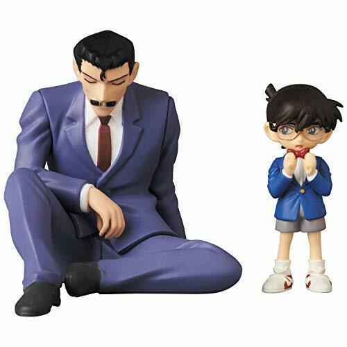 UDF Detective Conan Series 3 Sleeping Kogoro & Conan Edogawa Figure NEW_1