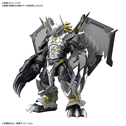 Figure rise Standard Digimon Adventure black WarGreymon Plastic Model BANDAI NEW_2