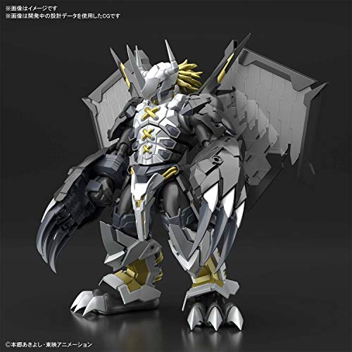 Figure rise Standard Digimon Adventure black WarGreymon Plastic Model BANDAI NEW_3