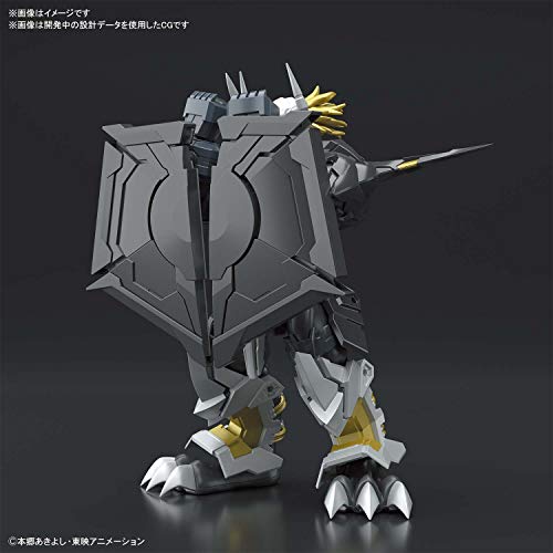 Figure rise Standard Digimon Adventure black WarGreymon Plastic Model BANDAI NEW_6