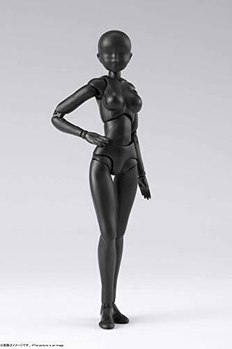 S.H.Figuarts Body-chan DX Set 2 (Solid Black Color Ver.) Figure NEW from Japan_3