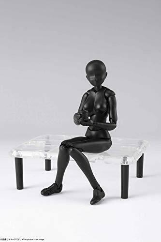 S.H.Figuarts Body-chan DX Set 2 (Solid Black Color Ver.) Figure NEW from Japan_5