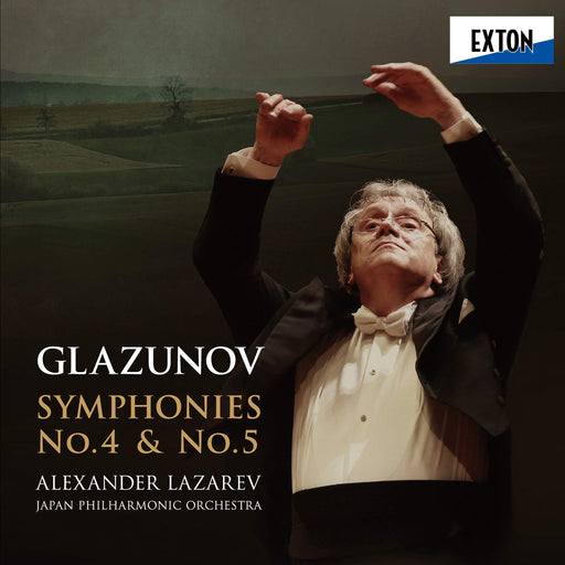 GLAZUNOV: SYMPHONY No.4 & No.5 SACD HYBRID OVCL-00724 Alexander Lazarev NEW_1