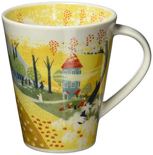 YamaKa MOOMIN Ruonto mug large Moomin house Made in Japan MM3204-35 Yellow 500ml_1