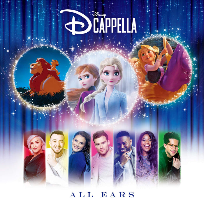 All Ears /Dcappella UWCD-1079 Disney's official group Japan Limited Album NEW_1