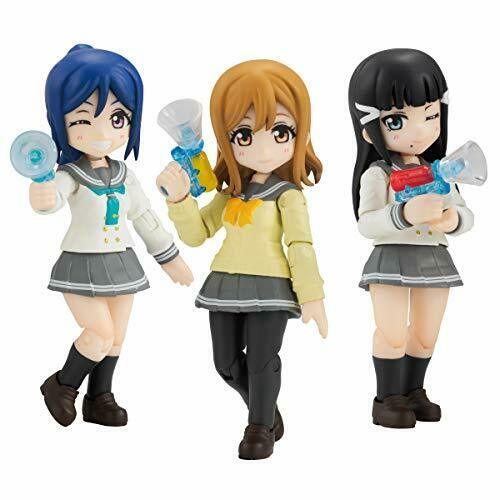 Bandai Aqours Shooters! 02 (Set of 3) Box Figure NEW from Japan_1