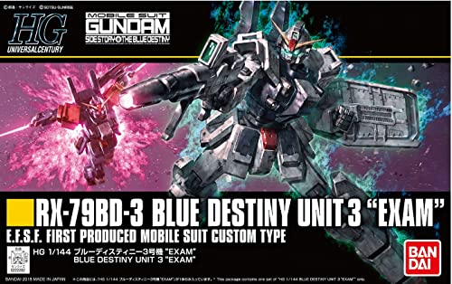 Bandai Spirits HGUC Gundam Blue Destiny Unit 3 EXAM 1/144 Model Kit 184792 NEW_1