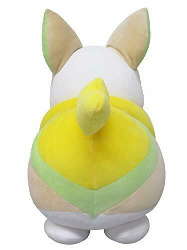 Pokemon Cushion Yamper Plush Doll Stuffed Toy 38cm Sanei Boeki NEW from Japan_4