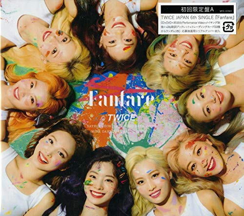 TWICE Fanfare First Limited Edition Type A CD DVD Booklet Card WPZL-31750 NEW_1