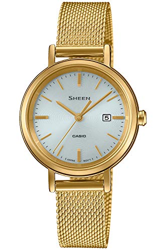 CASIO Watch SHEEN Solar SHS-D300GM-7AJF Ladies Gold Stainless Steel NEW_1