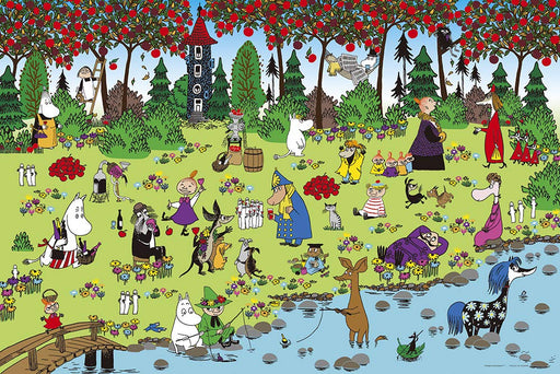 MOOMIN Moominvalley Friends Harvest in the Forest 1000 piece Puzzle ‎10-1368 NEW_1