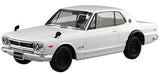 Aoshima 1/32 Nissan Skyline 2000GT-R Snap Kit White Plastic Model Kit 09-B NEW_1