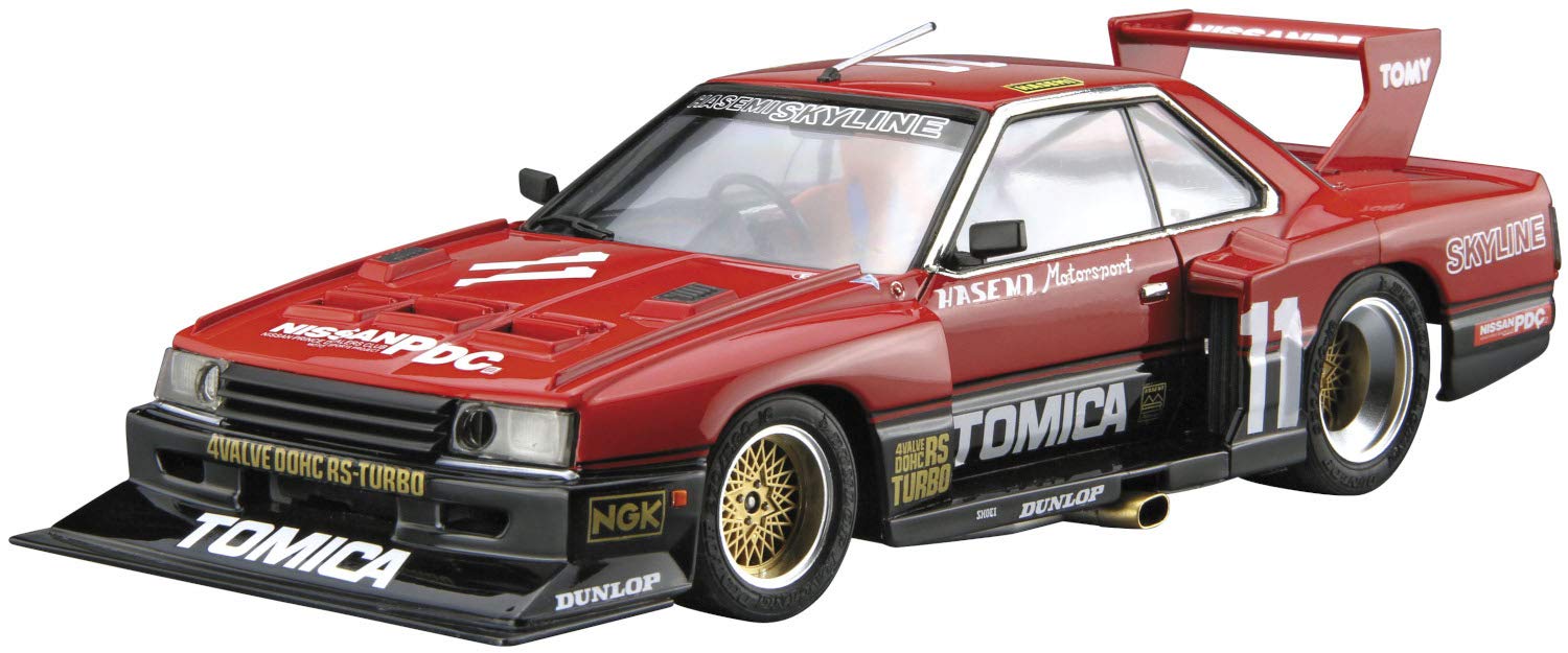 AOSHIMA 1/24 The Model Car No.11 NISSAN KDR30 SKYLINE SUPER SILHOUETTE 1982 kit_1