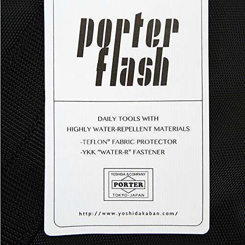 Yoshida PORTER FLASH TOTE BAG Black 689-05948 38x32x12cm Nylon NEW from Japan_4