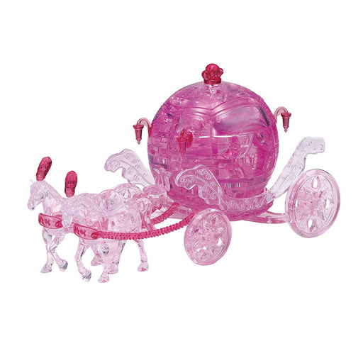 Beverly 3D Crystal Puzzle Royal Carriage Rose 67 Pieces 50263 50x195x106mm NEW_1
