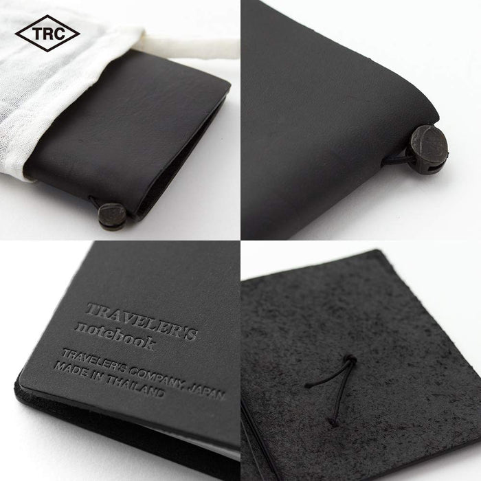 Traveler's Note Passport Size Limited Edition with Card, Holder Black 91209658_4