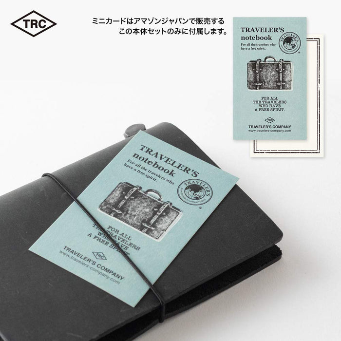 Traveler's Note Passport Size Limited Edition with Card, Holder Black 91209658_7