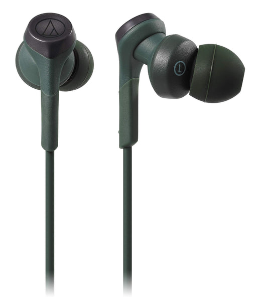 Audio-Technica SOLID BASS Wireless Earphone ATH-CKS330XBT GR Green In-Ear NEW_2