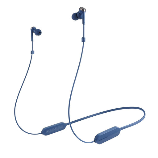 Audio-technica SOLID BASS Wireless Earphone ATH-CKS330XBT BL Blue In-Ear NEW_1