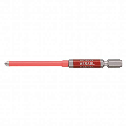 VESSEL coated tube rigid bit GSC162100 40VCorrespondence + 2 × 100 1 Pieces NEW_1