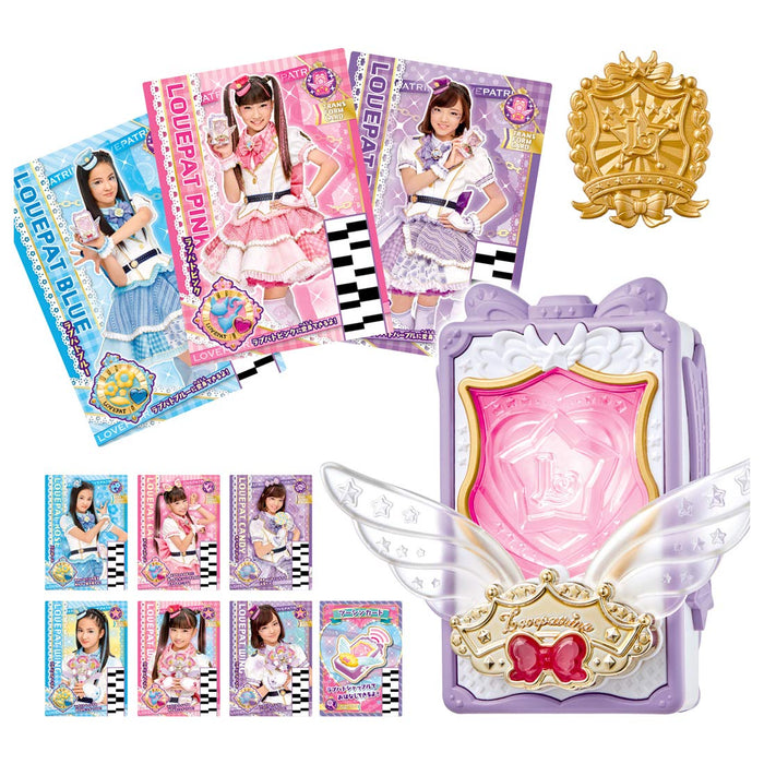 TAKARA TOMY Police x Warrior Love Patrina! Love Pat Shuffle DX Figure & Cards_1