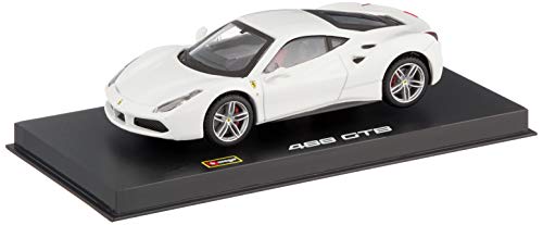 Tomica Presents Bburago Signature Series 1/43 488 GTB (White) NEW from Japan_1