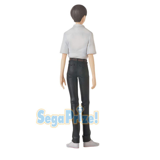 SEGA Rebuild of Evangelion: Shinji Ikari Premium Uniform Figure NEW from Japan_2