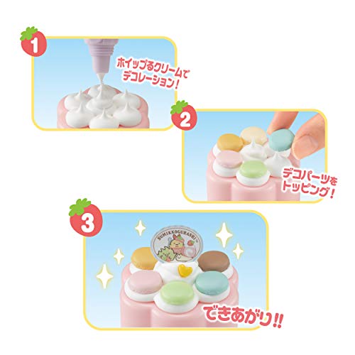 EPOCH Whipple Sumikko Gurashi Sweets Set W-130 Sweets deco looks like real cakes_3