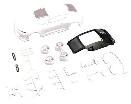 Kyosho white body set Chevrolet Camaro ZL1 1LE foil with unpainted body MZN199_1