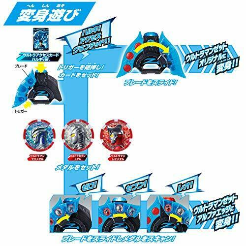 Ultraman Z DX Ultra Z Riser Set Hero Item Pretend Play Transformation Toy NEW_5