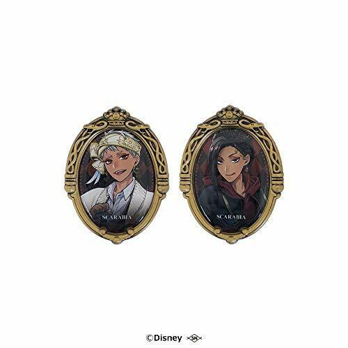 Disney TWISTED WONDERLAND Trading brooch vol.2 BOX 8 set figure Anime NEW_3