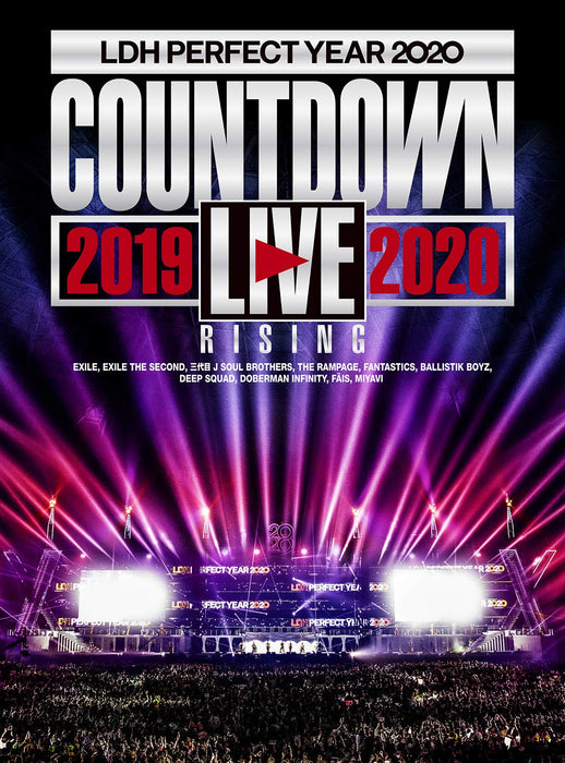 DVD LDH PERFECT YEAR 2020 COUNTDOWN LIVE 2019-2020 RISING 2-disc RZBD-77161 NEW_1