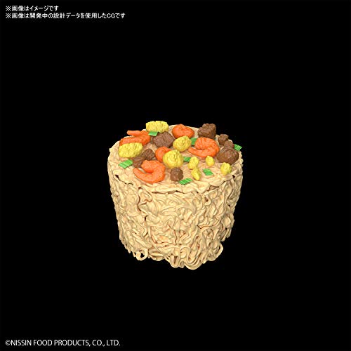 Best Hit Chronicle NISSIN CUP NOODLE 1/1 Ramen Color Coded Plastic Model Kit NEW_5