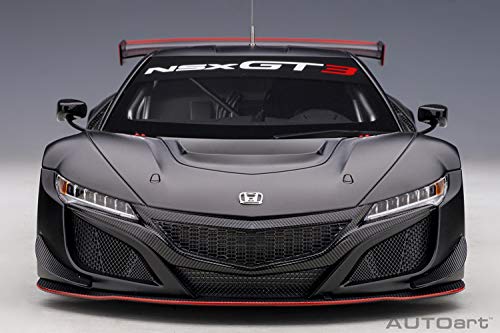 Autoart 1/18 Honda NSX GT3 2018 Mat Black Completed 81899 NEW from Japan_6