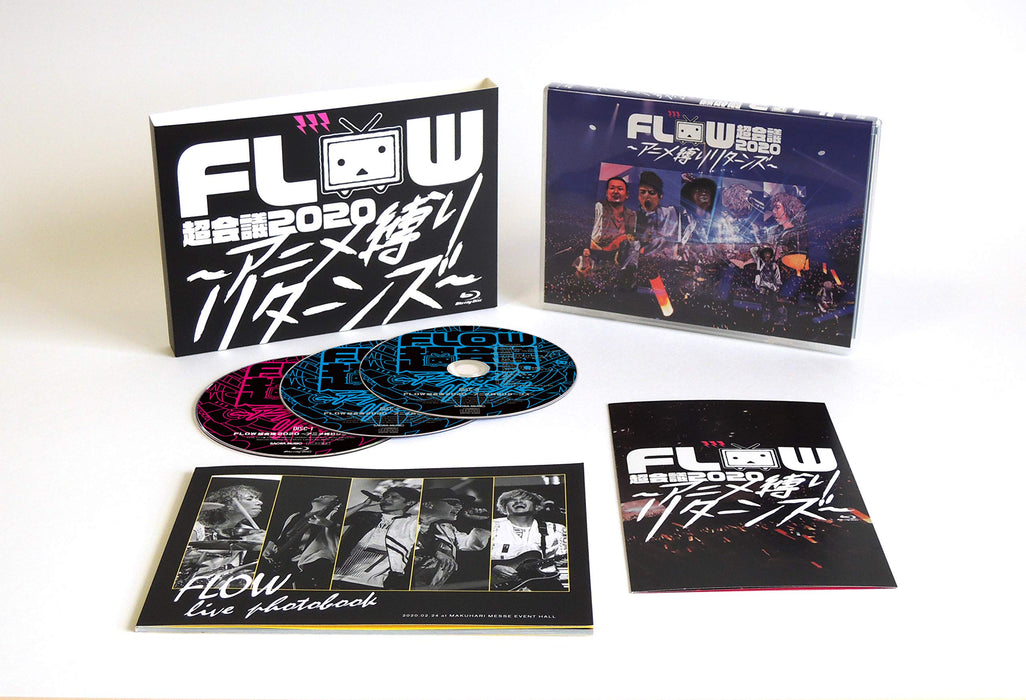 [Blu-ray+CD] Chou Kaigi 2020 First Limited Edition with Booklet FLOW VVXL64 NEW_2