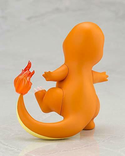 Kotobukiya Artfx J Pokemon Red with Charmander 1/8 Scale Figure NEW from Japan_5