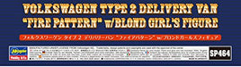 Hasegawa 1/24 Volkswagen Type 2 Delivery Van w / Blonde Girls Figure model Kit_7