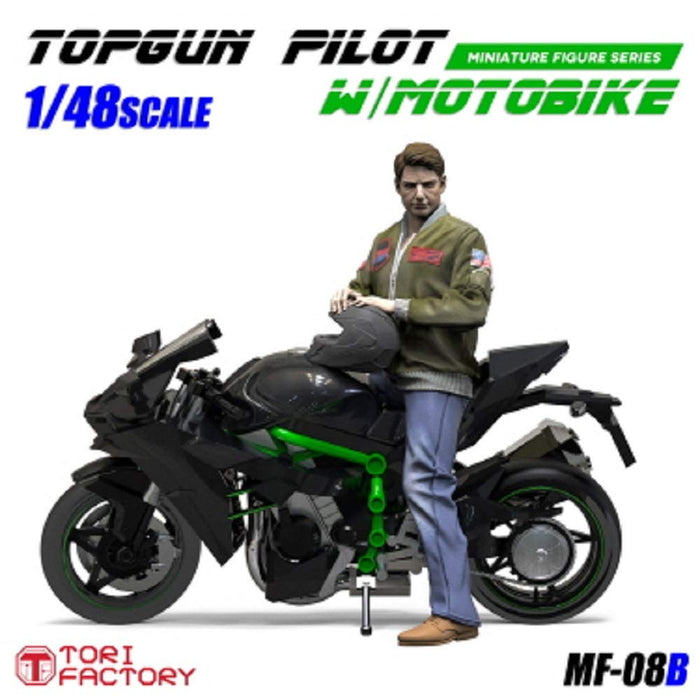 Tori Factory MF-08B 1/48 Miniature Figure Series Modern U.S. Army Pilot NEW_2