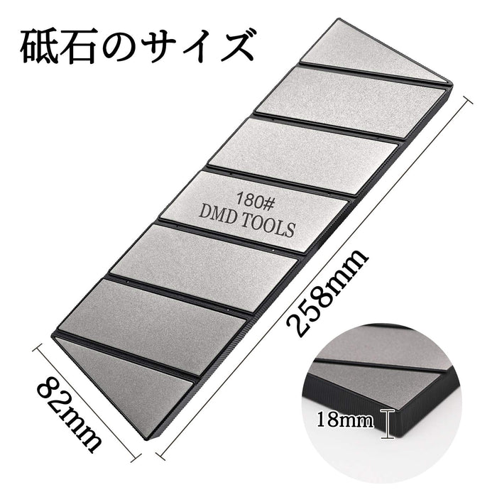 GOKEI Whetstone Flattening Diamond stone sharpener #180 Stainless Steel NEW_6