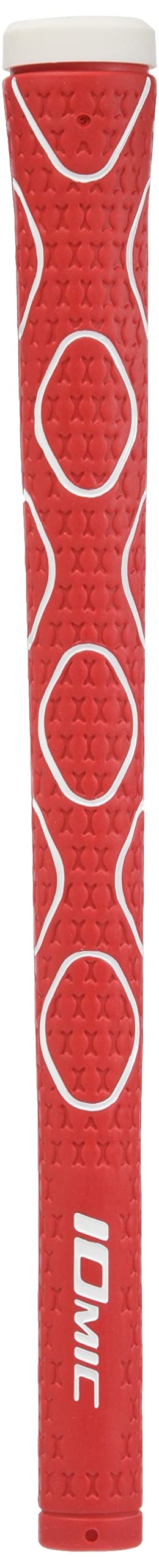 IOMIC Golf Grip iXSA 2.0 Coral red No backline iX Series M60 IOMAX Elastomer NEW_1