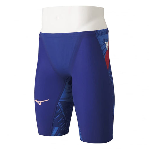 MIZUNO Swimsuit Men GX SONIC V 5 MR FINA N2MB0502 Blue Size XS Nylon Polyurethan_1