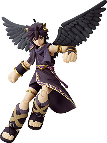 Figma 176 Kid Icarus: Uprising Dark Pit Action Figure Painted ABS&PVC G12151 NEW_1
