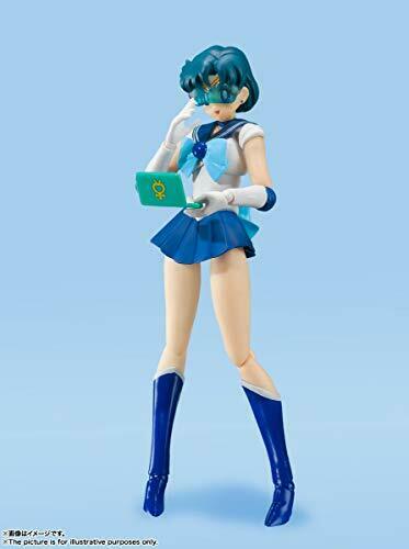 S.H.Figuarts Sailor Mercury -Animation Color Edition- Figure NEW from Japan_5