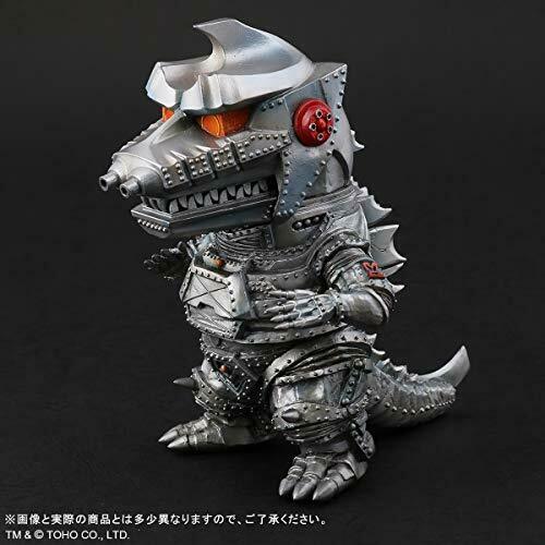 X-PLUS Mechagodzilla 1974 Defo Real Soft Vinyl Statue NEW from Japan_5