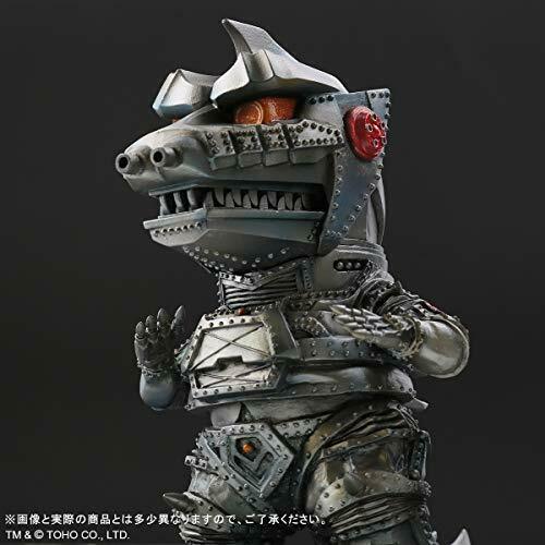 X-PLUS Mechagodzilla 1974 Defo Real Soft Vinyl Statue NEW from Japan_6